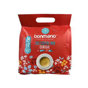 مزيج قهوة 3 في 1 كلاسيكي 24+2 كيس مزيج قهوة 3 في 1 كلاسيكي 24+2 كيس